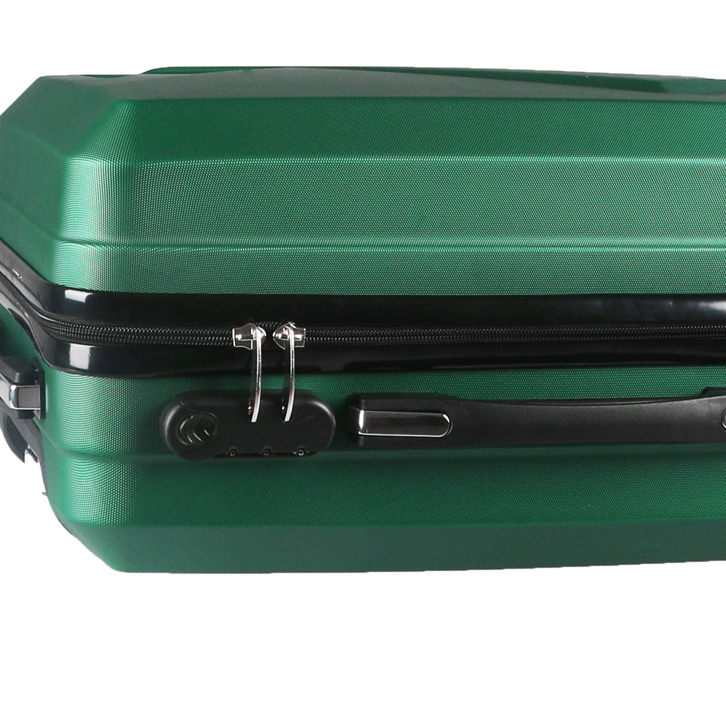 Slimbridge 2pcs 20"Travel Luggage Set Green-2006733062121066499