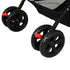 PaWz Pet Stroller Dog Cat Carrier Foldable Black-2006733031766888451