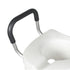 Levede Raised Toilet Seat with Handles Adjustable Height Aid Seniors White-2100034935548153859