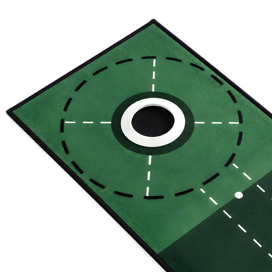 Centra Golf Putting Mat 3m Indoor Practice Non Slip Backing for Office Green-2109799593594785796