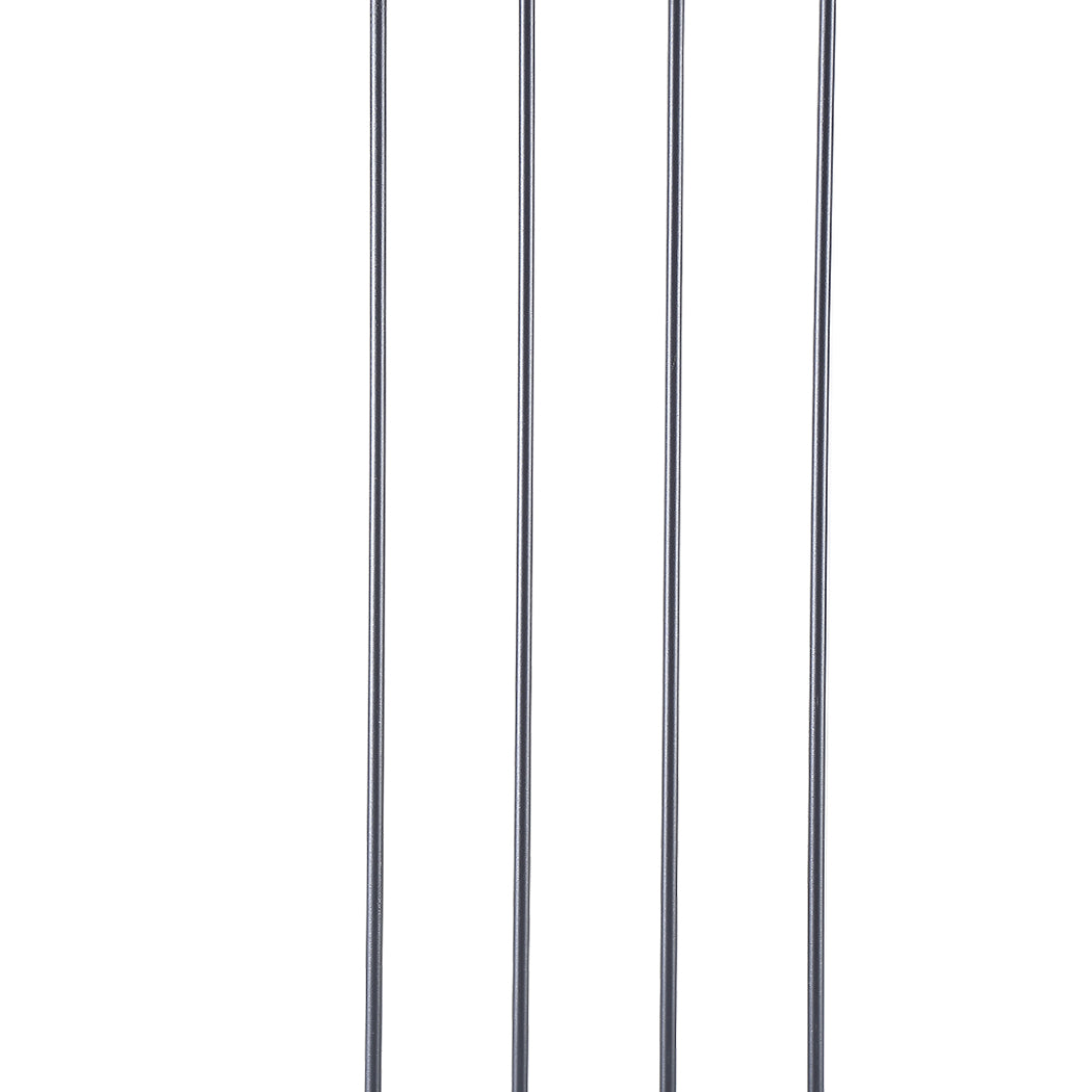 Levede Baby Safety Gate Adjustable Pet Black 30cm Extension-1864183161701928963