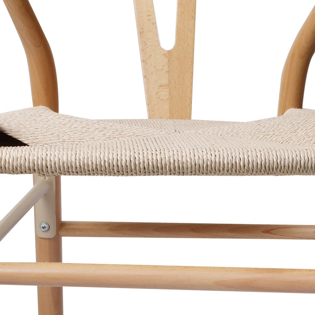 Levede 6x Dining Chairs Wooden Hans-2018816941006917635