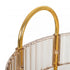 Ilus 360� Roating Makeup Organiser Vanity Countertop Shelf Cosmetic Holder Gold-2050056779160752131