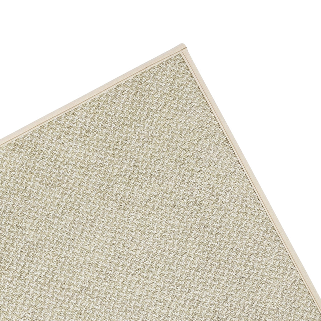 Marlow Front Door Mat 90x60cm Non Slip Dirt Trapping Rug for Entrance Brown-2109799592508461060