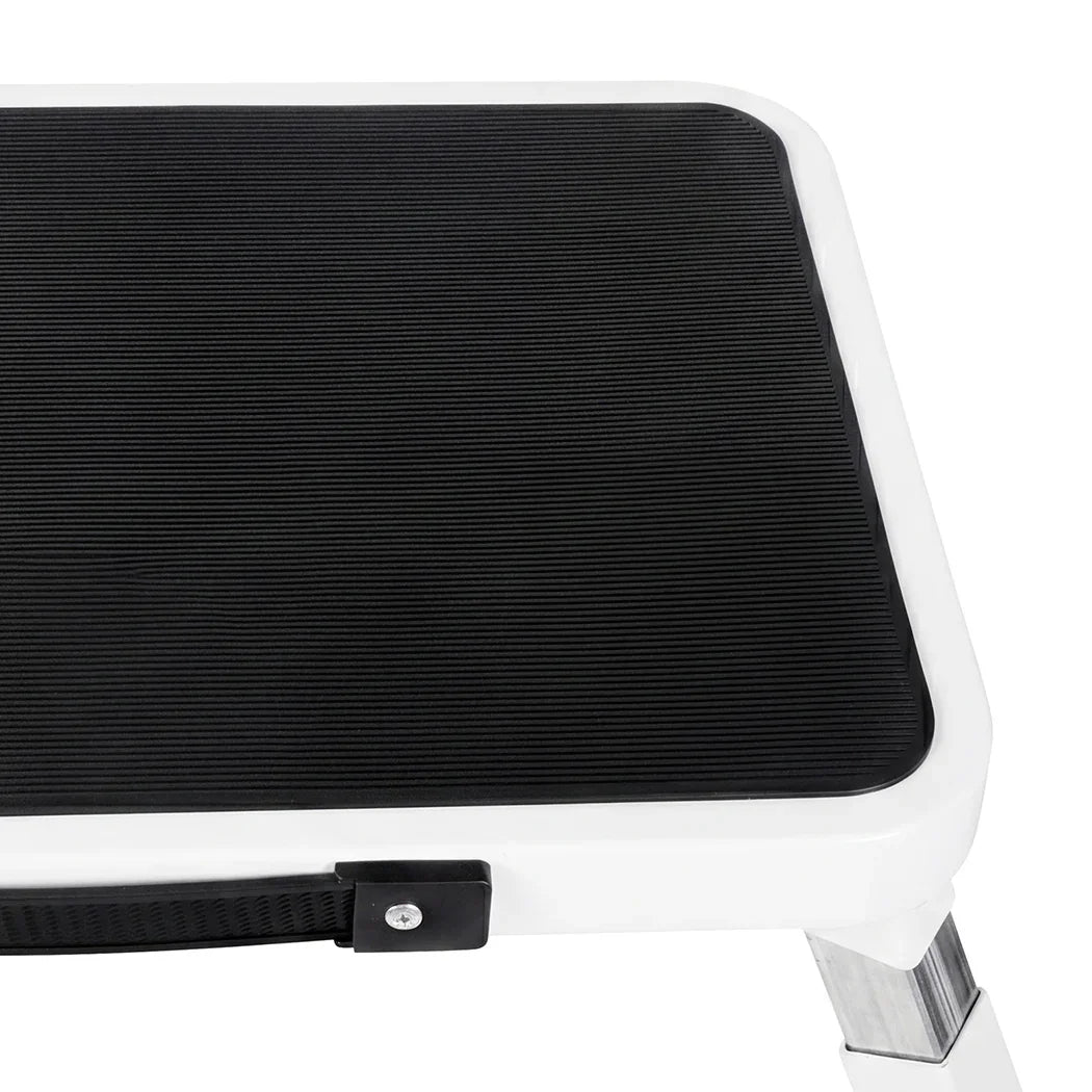 Levede Folding Aluminium Step Stool 150kg 3 Height Adjustable Portable Multi-Use-2050059014036918275