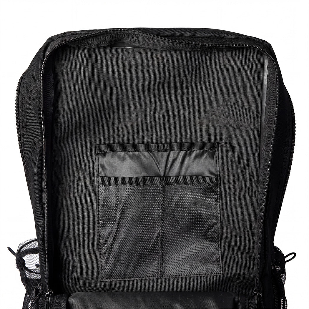 Slimbridge 45L Military Tactical Backpack Rucksack Hiking Travel Bag Black-2072893576735494147