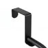 Toque Over the Door Pantry Organiser 6 Tiers Metal Hanging Storage Rack Black-2050059015542673411
