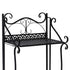Levede Plant Stand 4 Tiers Outdoor Indoor Black-1973193777631858691