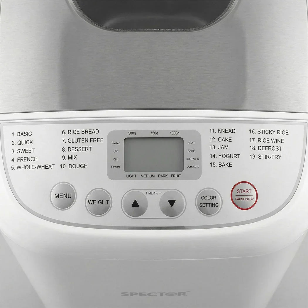 Spector Automatic Bread Maker Machine Oven Non Stick Bakehouse Kneading Mixing-2050056759778873347