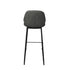 Levede 2x Bar Stool Barstools Counter Grey-2006733275812466691