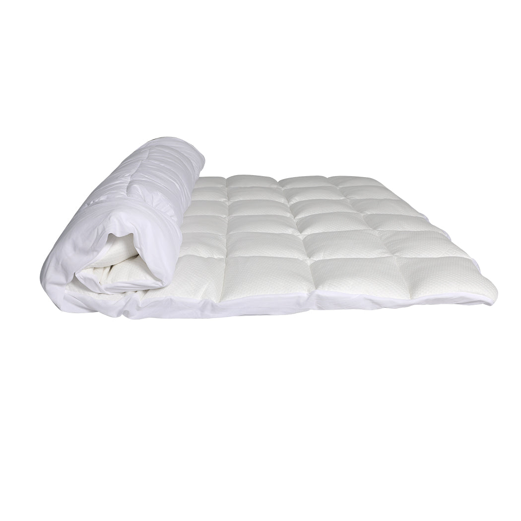 Dreamz Mattress Protector Luxury Topper Double-2065254526755147779