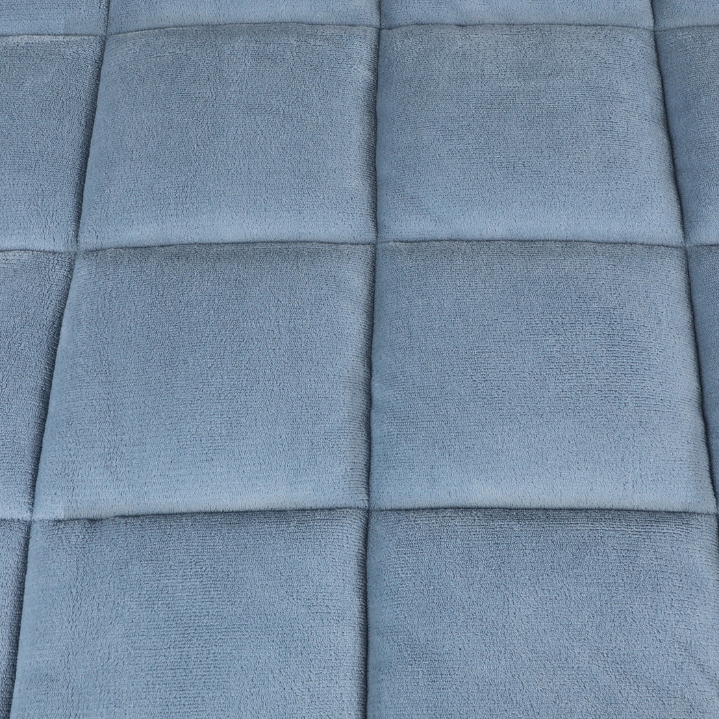 DreamZ Quilt Doona Comforter Blanket Blue King-2065254334354034691