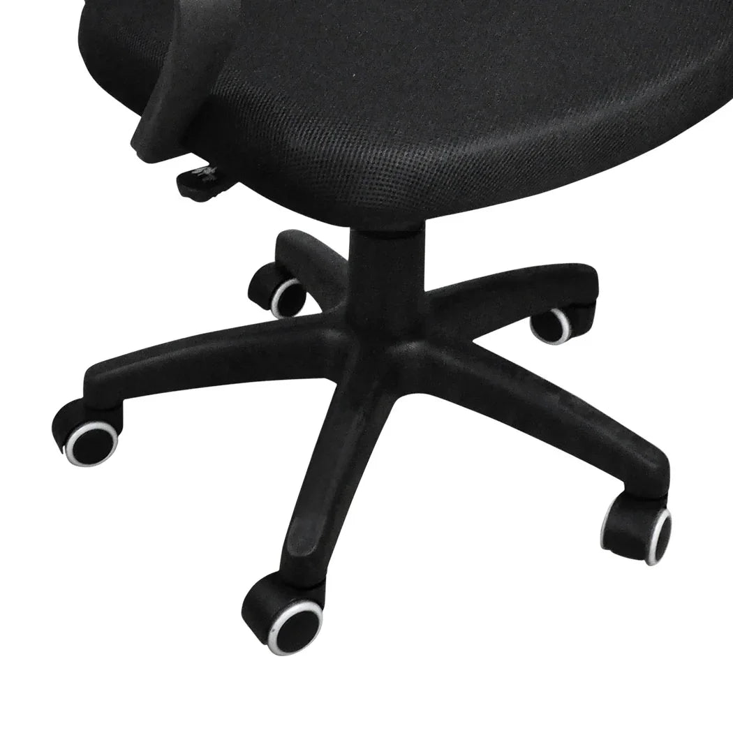 2x Levede Office Chair Gaming Computer Grey-2006733144815964163