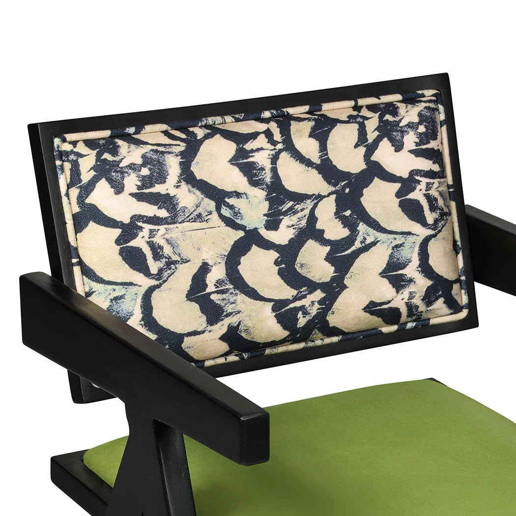 Levede 1X Dining Chair Retro Backrest Chair-2029387203418918915