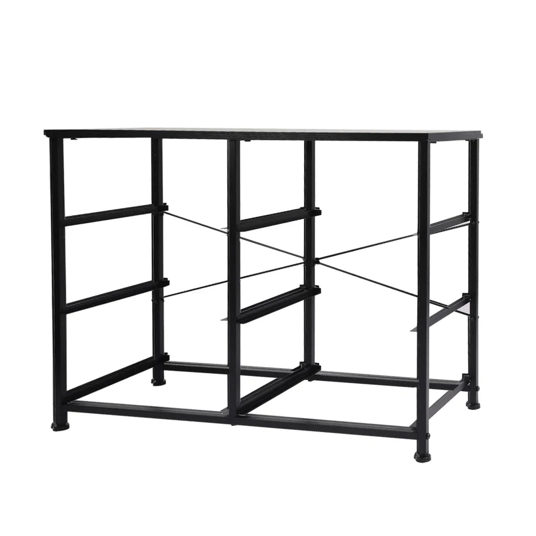 Levede Storage Cabinet Tower Chest Dark Grey-2006733261635719171