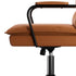 LEVEDE Ergonomic Office Chair Computer PU Brown-1910149778990305283