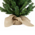 Santaco Christmas Tree 63cm Mini Xmas Tree 75 PVC Branches PVC Burlap Green-2100035037390049283