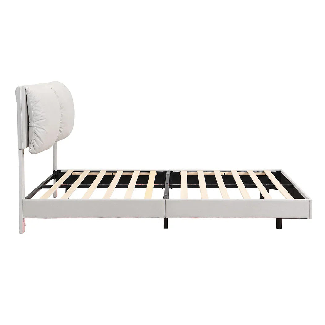 Levede Queen Floating Bed Frame-2029387198083764227