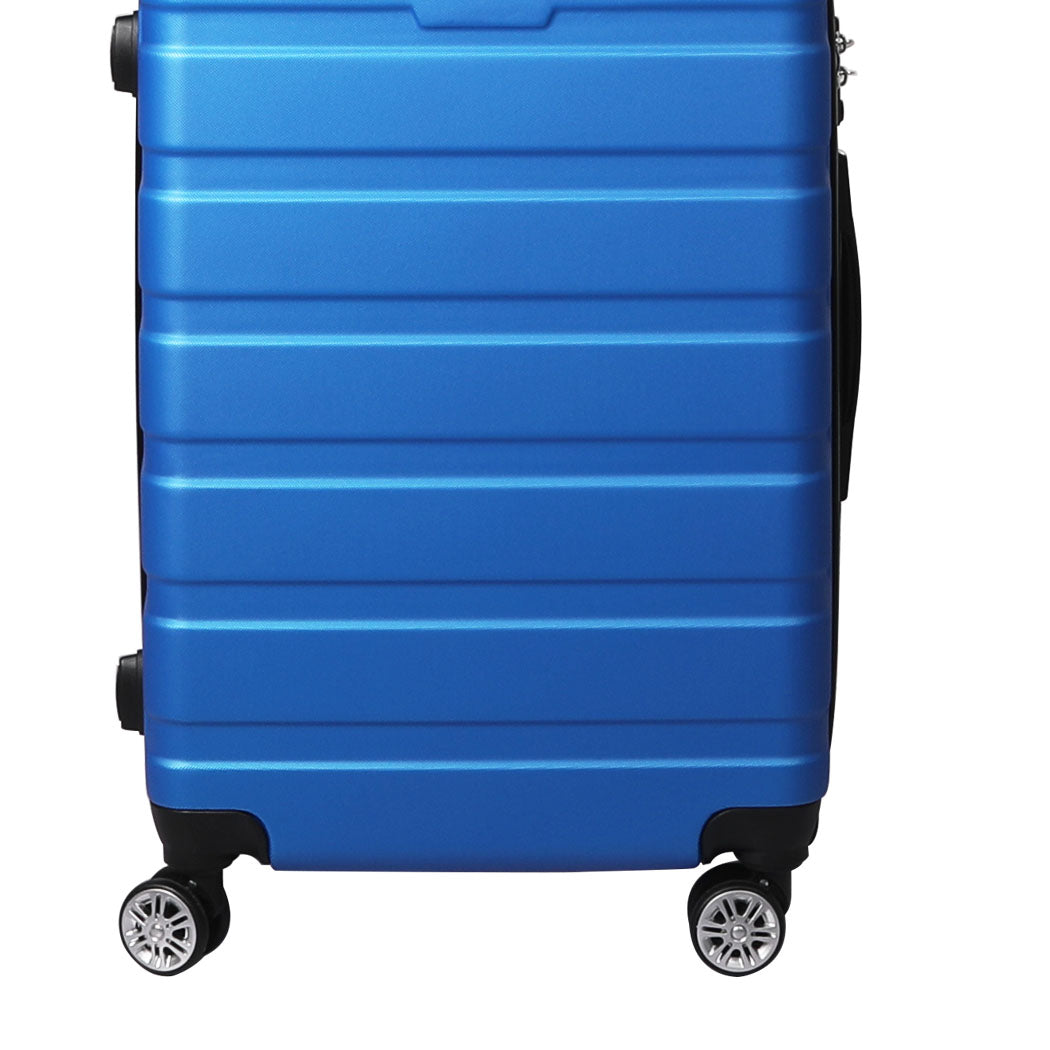 Slimbridge 20" Carry On Luggage Case Blue 20 inch-1864184364179525635