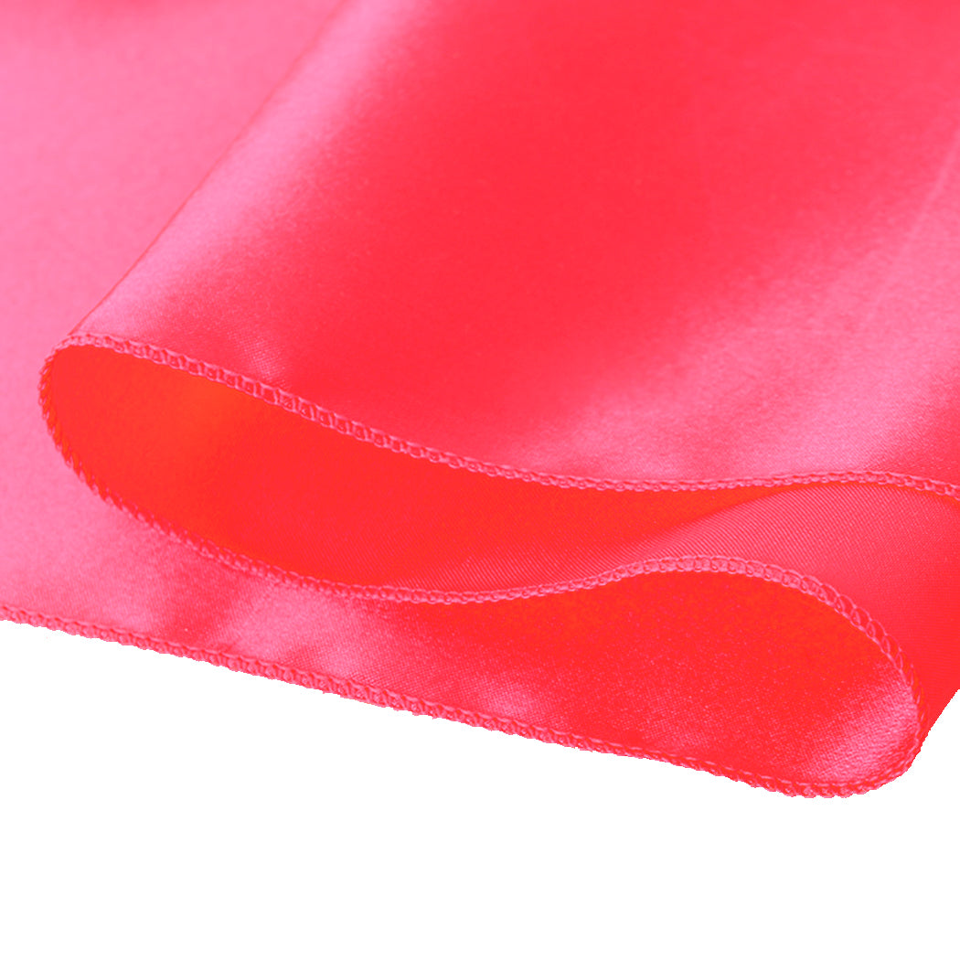 50x Satin Chair Sashes Cloth Cover Wedding Mauve-1864183522114277379