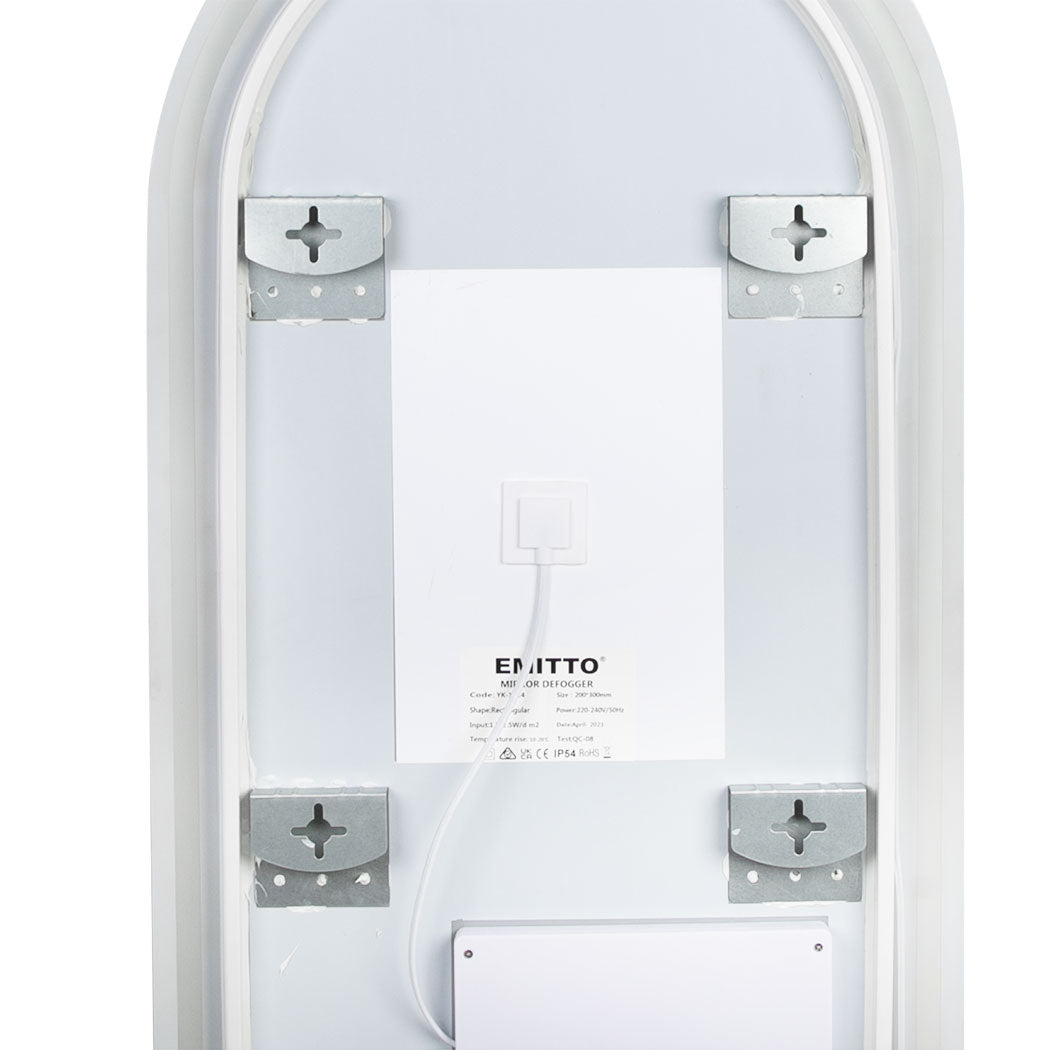 EMITTO LED Wall Mirror Arch Anti-fog 50*90cm 50x90-2065254622574022659