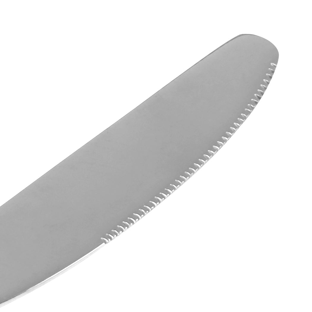 TOQUE Cutlery Set Stainless Steel 30PCS Silver-1864184347595247619