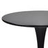 Levede 2x Round Bar Table Pub Tables Black-1864183286969012227