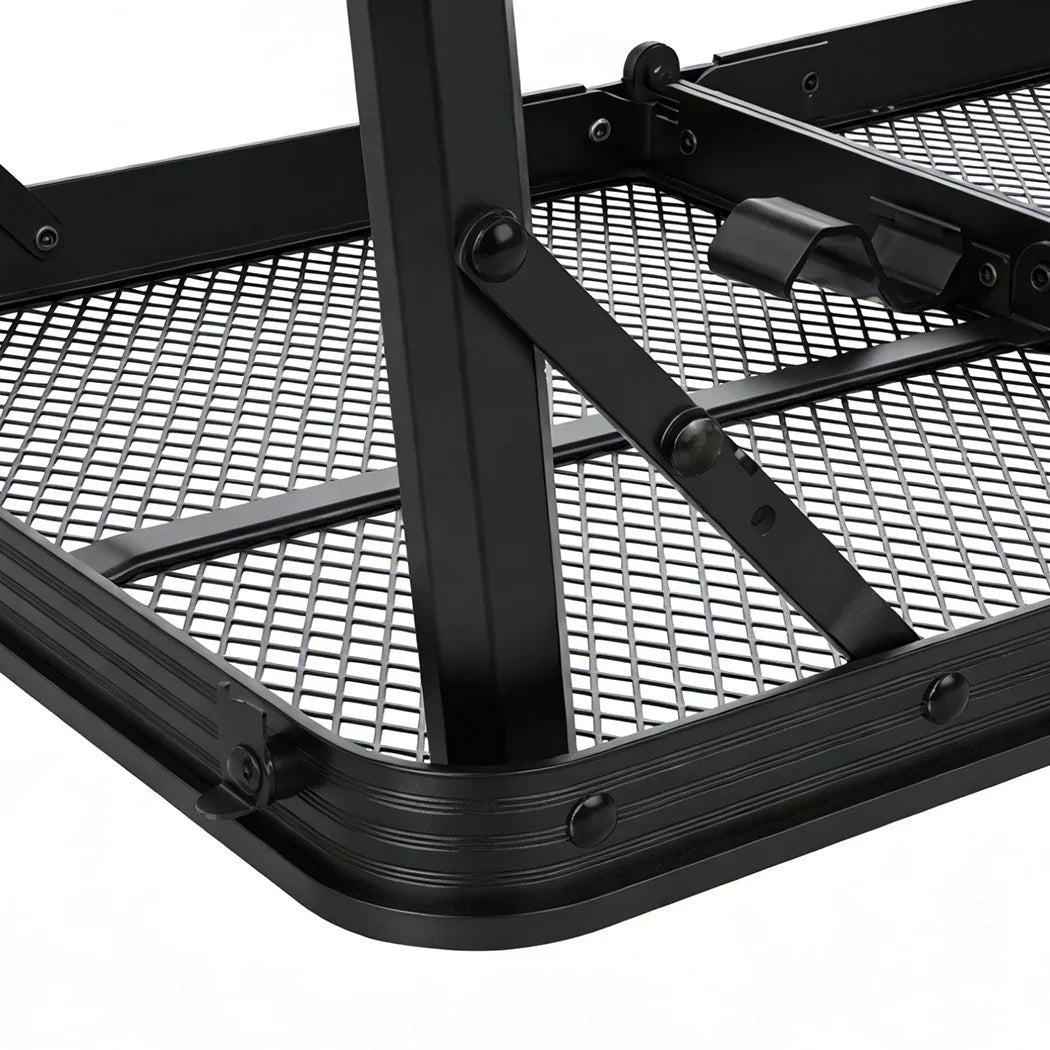 Levede Camping Table Mesh Desktop Lightweight Portable Folding Grill Desk-2050056781790580739