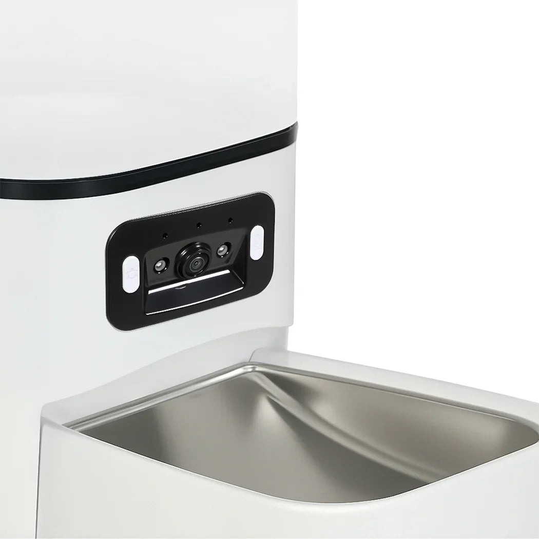 PaWz 6L Automatic Pet Feeder 2 Bowl Food Dispenser-2050056902800445443