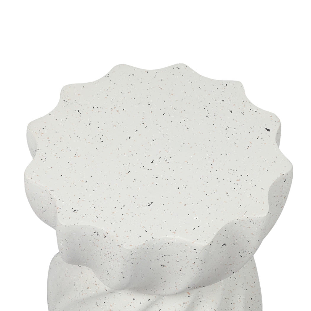 Levede Side Table End Terrazzo Hourglass-1864183282778902531