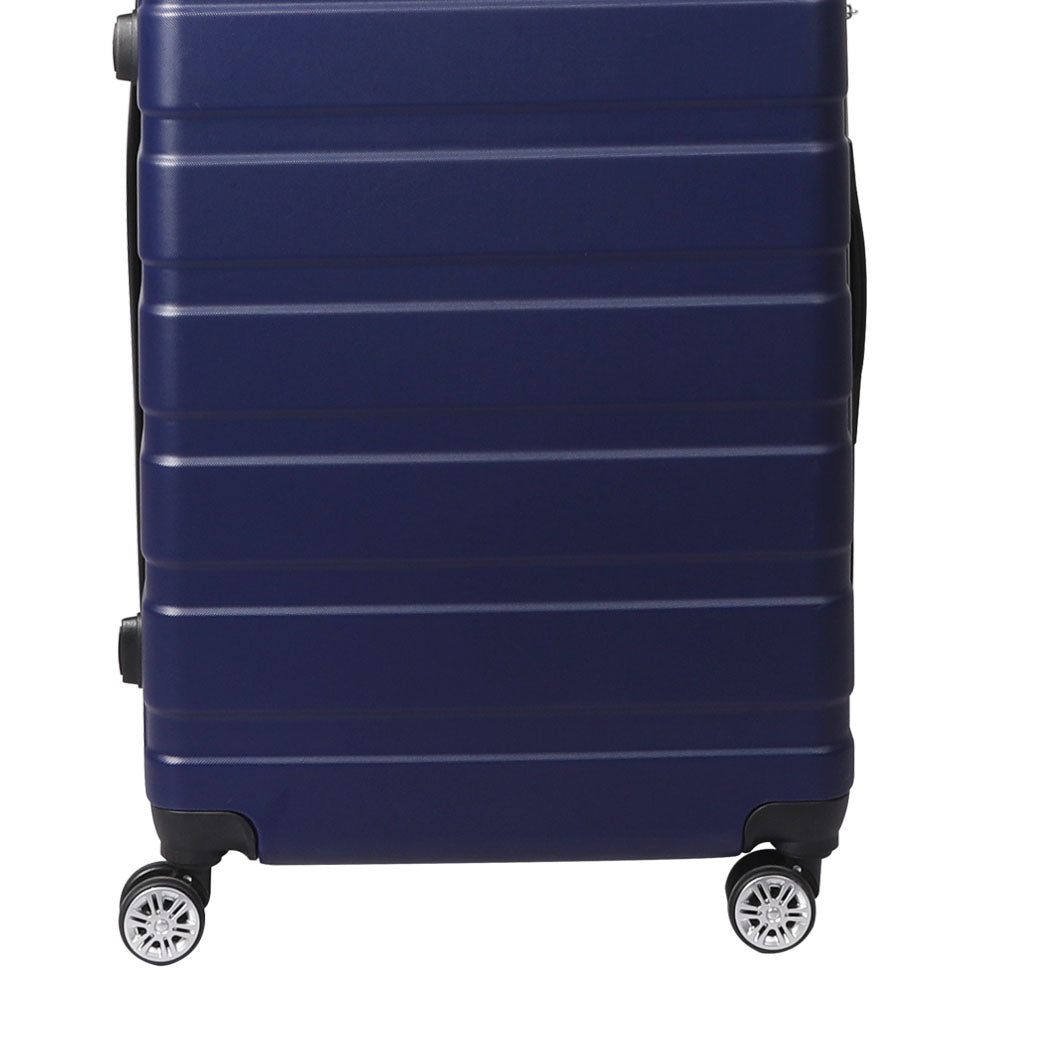 Slimbridge 20" Carry On Luggage Case Navy 20 inch-1864184364645093379