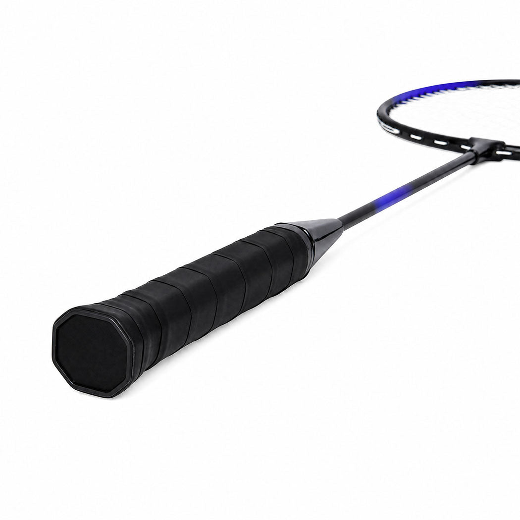 Centra Badminton Set 4 Rackets 6 Shuttles Nylon Aluminium Black Red Blue-2100035024576450563