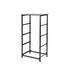 Levede Storage Cabinet Tower Chest Dark Grey-1864183276449697795