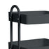 Levede 3 Tiers Kitchen Trolley Cart Grey-2018816738329759747