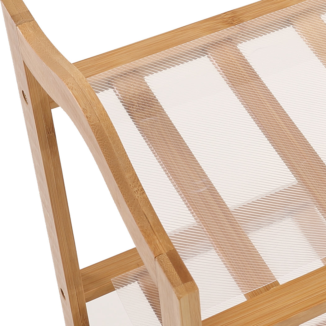 Levede Bamboo Shoe Rack Storage Wooden-1917016719860305923