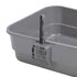 Pawz Large Cat Litter Box High Sided Open Top Cat Litter Tray 60cm Grey-2072893574265049091