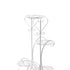 Levede Plant Stand Outdoor Indoor Metal White-2006732928452792323