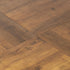 Levede Dining Table 120cm Round Dining Table 30mm MDF Retro Brown-2100034939201392643