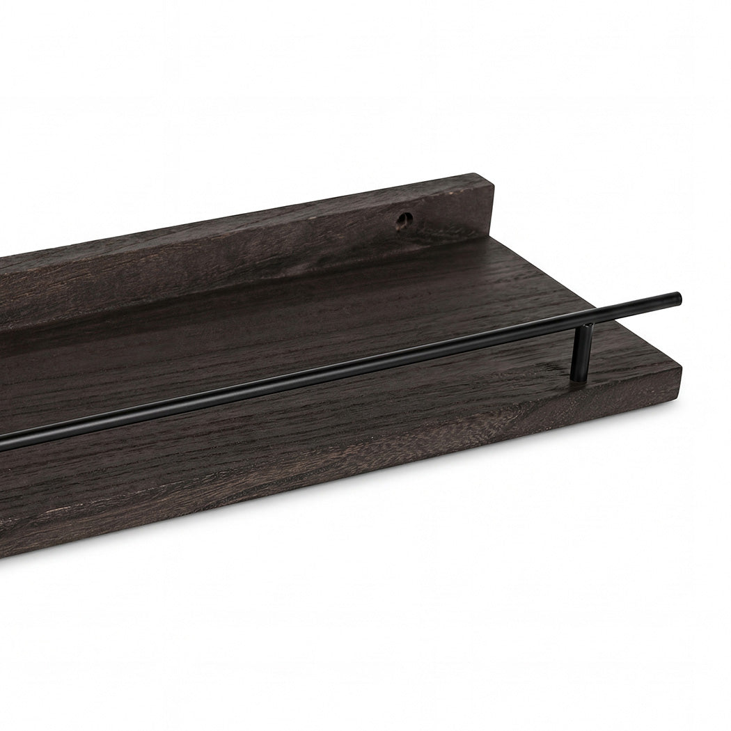 Levede Floating Wall Shelves  3 Pcs Wall Mounted Storage Display Rack Bedroom-2050059023952252931