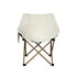 Levede Folding Camping Moon Chair Lightweight Beige-2018816695149400067