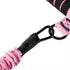 Centra Resistance Bands Set Foot Pedal 3 Tube Adjustable for Home Workout Pink-2100035025125904387