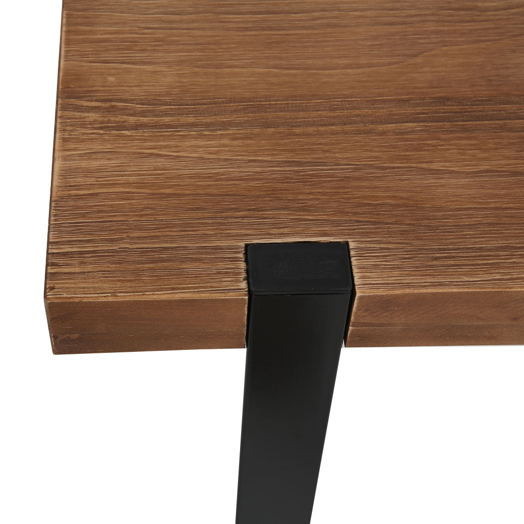 Levede Dining Table Industrial Wooden-1864183274935554051