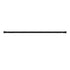 Marlow Black Curtain Rod Steel Quiet Rail Pole Pommel Set Extendable-2018816719925153795