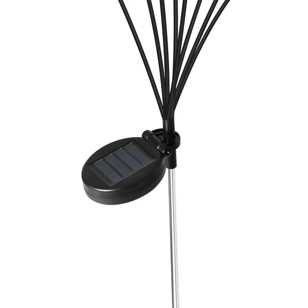 Firfly Solar Lawn Lights 8LED 4PC Outdoor Black-2006733079753920515