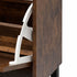 Levede Shoe Cabinet 2 Flip Drawers Storage Organiser Removable Shelf Hallway-2050059010660503555