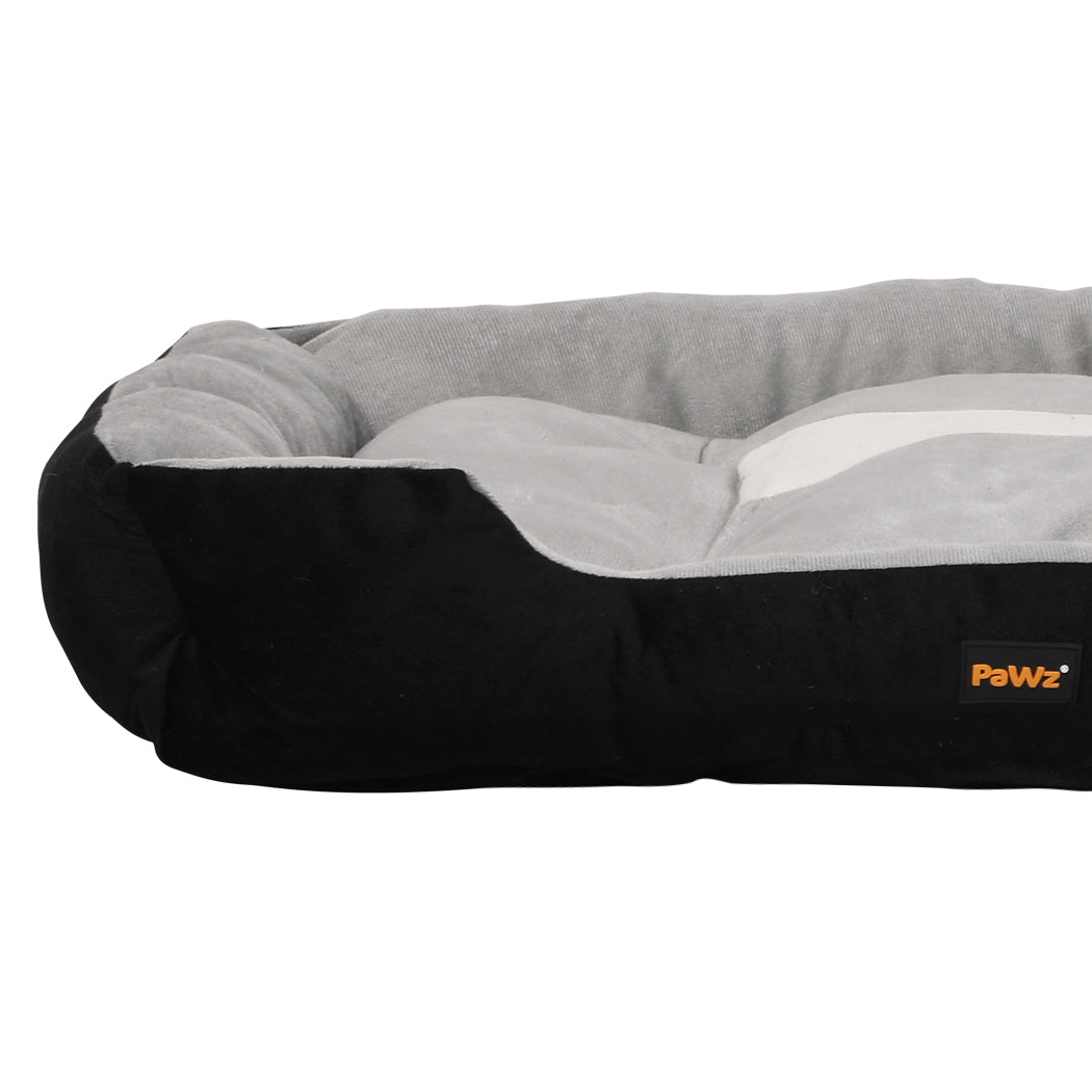 PaWz Pet Bed Dog Beds Bedding Mattress M Black Medium-2029387276194287619