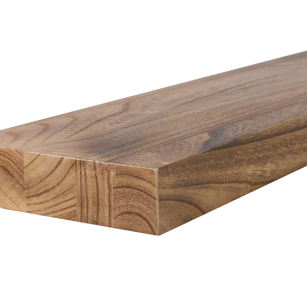 Levede 2 Pcs Floating Shelves Wall Mounted Medium-1942353341623439363