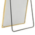 Yezi Rectangular Full Length Mirror 165x60cm Gold Standing Floor Wall Leaning-2050059008483659779