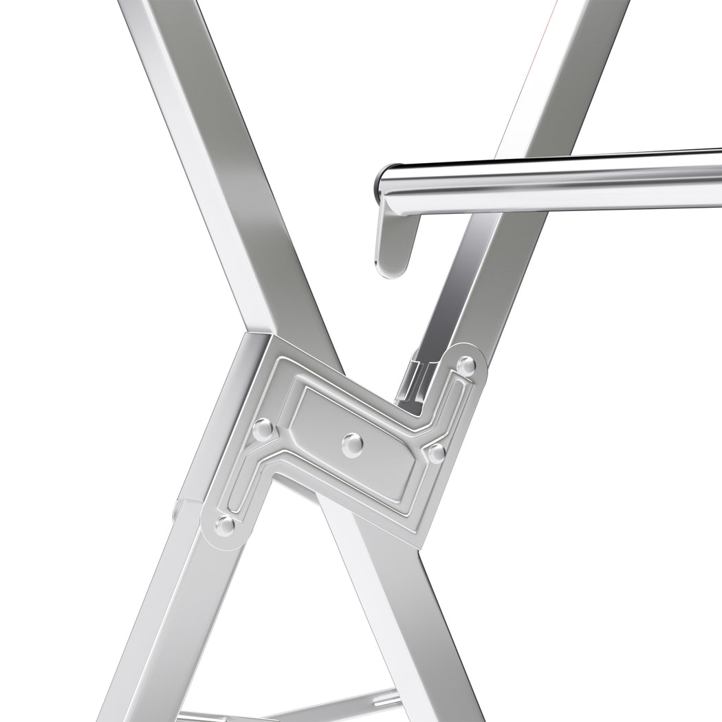 Levede Adjustable Clothes Drying Airer Foldable 150-200cm-1950769997898977283