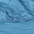 Dreamz 4pcs Double Size 100% Bamboo Bed Sheet Set in Blue Colour-1864183183050936323